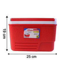 picnic drink storage cooler container red
