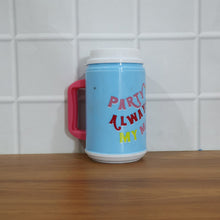 Big Plastic Insulated Mug With Straw (1 Pc, 709 ML)