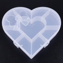 Heart-shaped organizer box back view India