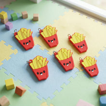 novelty fries bag charm