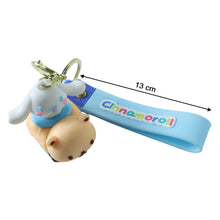 Cute Cartoon Dog Character Silicone Keychain (1 Pc)