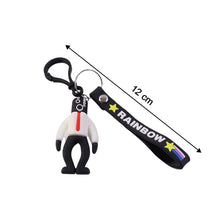 Stylish Cartoon Man Figure Keychain (1 Pc)