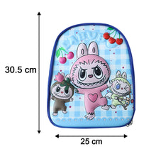 Cute Cartoon Printed Kids School Backpack (1 Pc, 12 Inch)