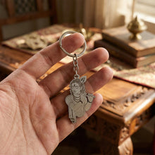 metal krishna keychain design