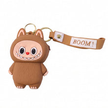 soft silicone keychain pouch for small items