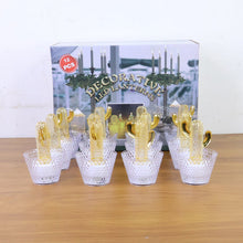 Decorative Cactus Shape LED Tealight Candles (12 Pc)