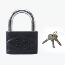 Heavy Duty 60mm Iron Pad Lock with 3 Keys