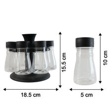Multi-container spice rack for countertop use