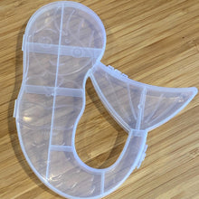 Mermaid plastic storage box back view India