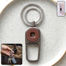 Premium Metal Key Holder with Secure and Stylish Keychain (1 Pc)