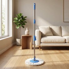 microfiber floor cleaning spin mop system