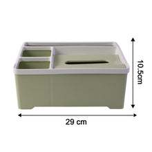 Multipurpose Plastic Storage Organizer Box with Compartments (1 Pc)