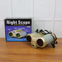 Kids Night Scope Toy Binoculars with Pop-Up Spotlight (1 Pc)