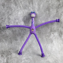 Flexible giraffe desk toy