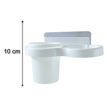hygienic bathroom storage holder set wall mount