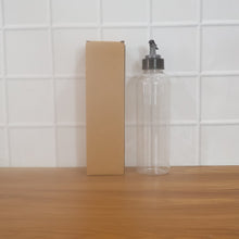 flip cap oil dispenser bottle plastic