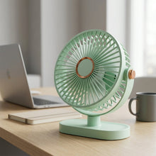 Portable Rechargeable Table Fan Compact USB Desk Fan
