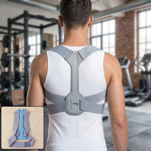 Large back posture belt
