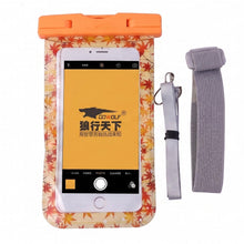 Orange waterproof case size dimensions