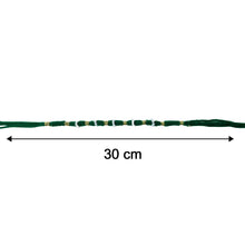 Traditional Green Pearl Beaded Rakhi (1 Pc, Mix Color)