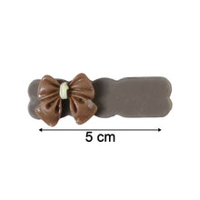 Elegant Bow Design Decorative Hair Clip Set (5 Pc)
