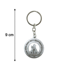 Premium Metal Round Mahakal Keychain 1 Pc