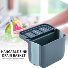 Drainable sink storage rack