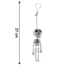 hanging skeleton keychain