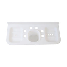 Plastic Soap Dish and plastic soap dish tray (2 Pc)