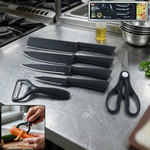 6 in 1 kitchen knife set