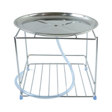 durable stainless steel utensil rack