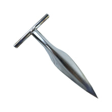 Stainless Steel Coconut Breaker Tool with Comfortable T-Handle (1 Pc)