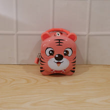Cute Design Metal Piggy Bank with Lock and Key (1 Pc, Mix Design)