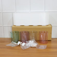 Plastic wall toothbrush rack