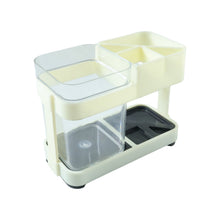 toothpaste brush holder organizer