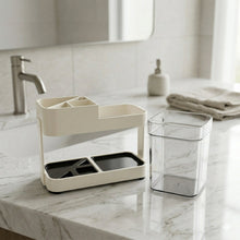 plastic toothbrush holder stand