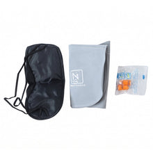 portable neck pillow with sleep essentials kit