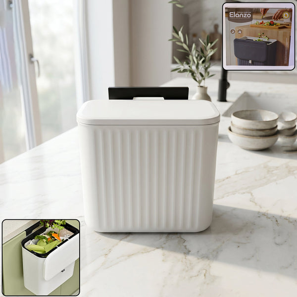 Elanzo Portable Kitchen Trash Can
