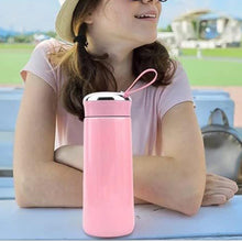  Water Bottle 400 ML Leak Proof Glass - lifestyle