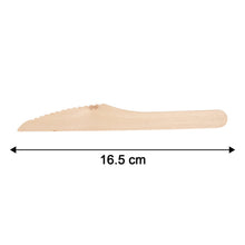 165mm Wooden Knife – 30 Pcs Pack