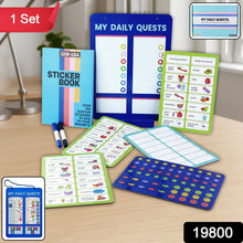 kids magnetic sticker board