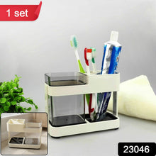 Multipurpose Toothbrush & Toothpaste Stand Holder (1 Set)