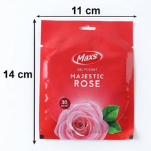 Maxs Majestic Rose Gel Air Freshener Pocket Long Lasting 10 Gm