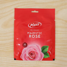 Maxs Majestic Rose Gel Air Freshener Pocket Long Lasting 10 Gm