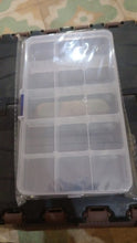 Clear jewellery organizer box 15 dividers portable storage India