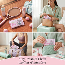 Cartoon Printed Soft Wet Wipes Pack 10 Pc (1 Pack x 10 Pc)
