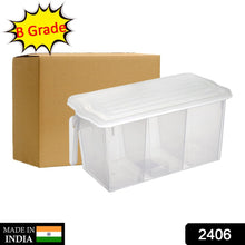 Fresh-keeping storage box for kitchen organization