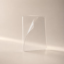Double Side Sticker Transparent Adhesive Pad White Background