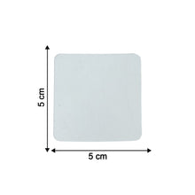 Double Side Sticker Size 5x5 cm Dimensions