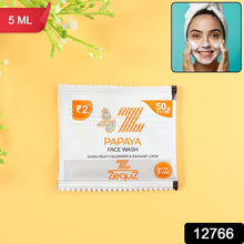 Zequz Papaya Face Wash Sachet (5 ML / 1 Pc)